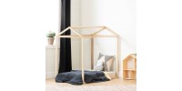 Cadre de lit en bois pour lit simple Sweedi 12225